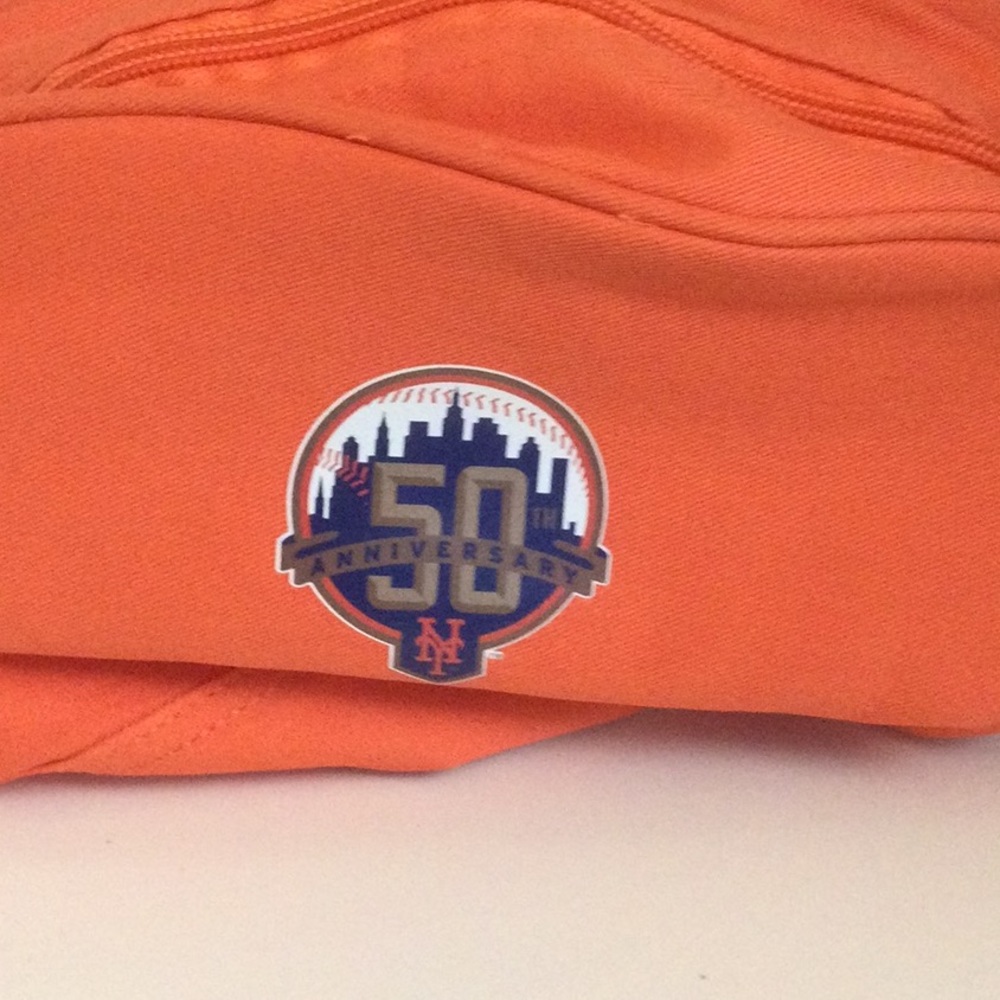 Mets 50th Anniversary toiletry bag- game giveaway